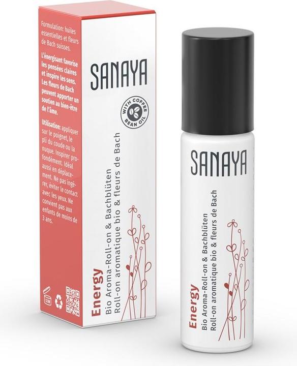 Produktbild Sanaya Aroma & Bachblüten Energy Bio Roll on