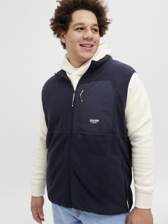 Immagine prodotto Jack & Jones Plus Size Fleece Gilet Fleece Gilet (4XL)