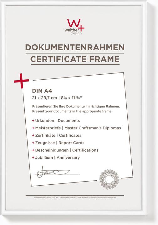 Actual product image Walther Design new lifestyle (21 x 29.7 cm)