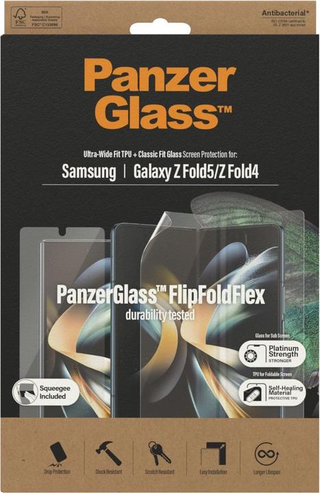 Immagine prodotto PanzerGlass Vestibilità ultra ampia (1 Pezzo/i, Samsung Galaxy Z Fold4)