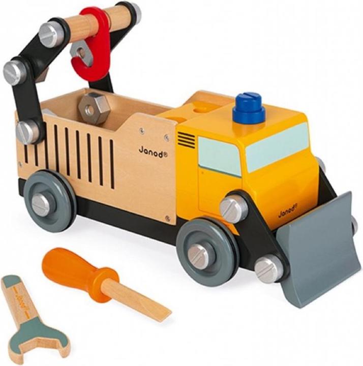 Actual product image Janod Brico'Kids Konstruktions Truck