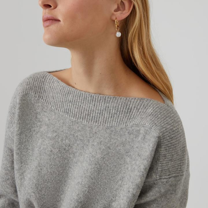 Produktbild La Redoute Collections Pullover mit U-Boot-Ausschnitt (S)