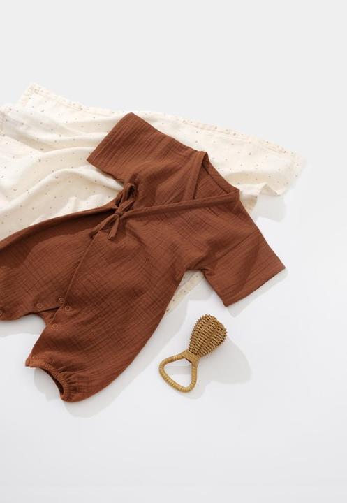 Image du produit BabyCosy Romper à double poitrine et à manches courtes (74)