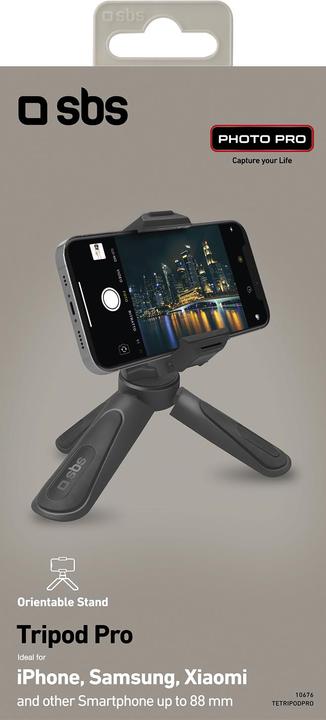 Actual product image SBS Selfie Tripod compact black