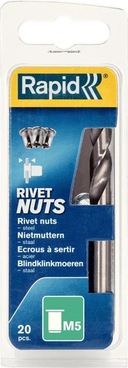 Produktbild Rapid M5 Blindnietmuttern