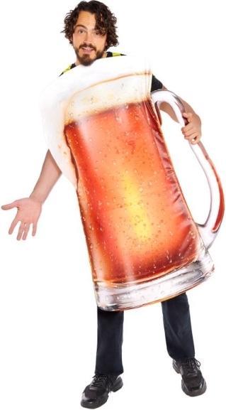Produktbild Amscan Bierkrug Kostüm für Erwachsene (M, L)