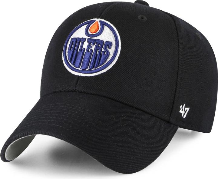 Actual product image 47 Brand Adjustable Cap - NHL Edmonton Oilers Black (One size)
