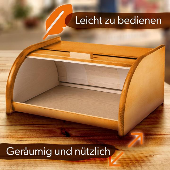 Produktbild Kadax Brotkasten mit Rolldeckel