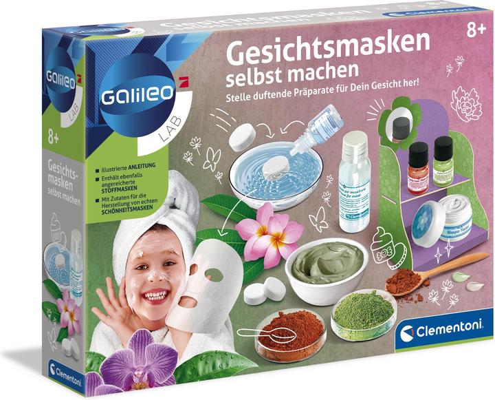 Clementoni Gesichtsmasken sebst machen D