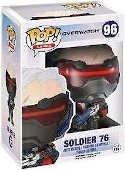 Actual product image Funko Pop Games Overwatch Soldier 76 Limited Edition