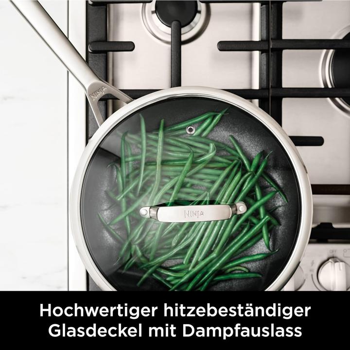 Produktbild Ninja NIA Topf-u.Pfannenset 5t.Z.ES (24 cm, Pfannenset + Topfset, Edelstahl)