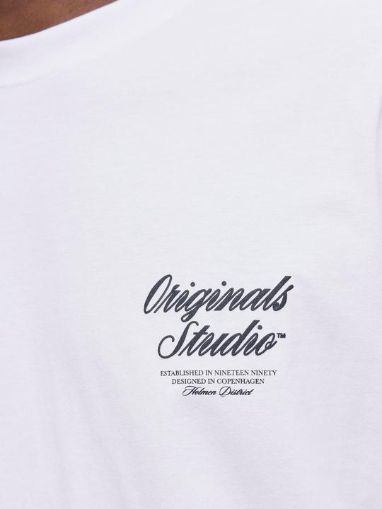 Actual product image Jack & Jones Jornorrebro Typo Tee Ss Crew Neck Noos (XS)