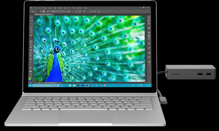 Actual product image Microsoft Surface Book, 512GB SSD (13.50", Intel Core i7-6600U, 16 GB, 512 GB)