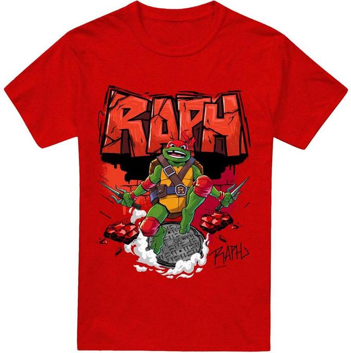 Immagine prodotto Teenage Mutant NT Maglietta Raffaello Fogna Adulto Unisex (M)