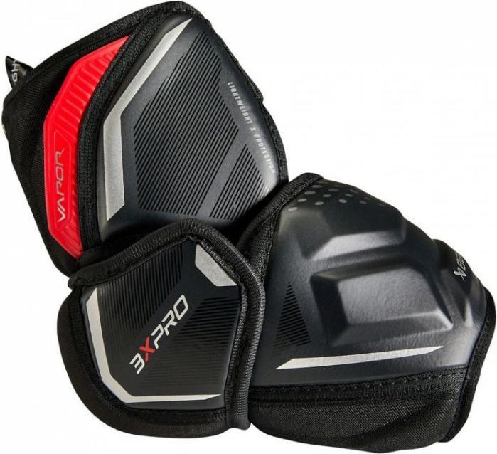 Bauer Vapor 3X Pro INT Hockey-Ellenbogenschützer (INT M) (M)