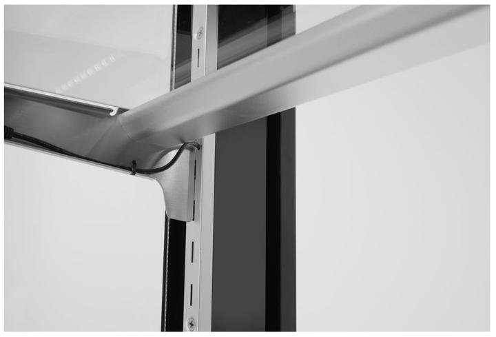 Produktbild Hendi Kühlvitrine mit 2 Regalen 300 l 230V 480W (300 l)