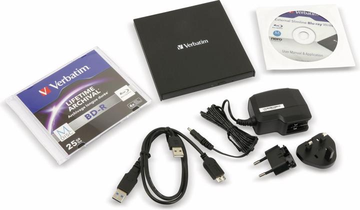 Produktbild Verbatim Slimline (Blu-ray Laufwerk)