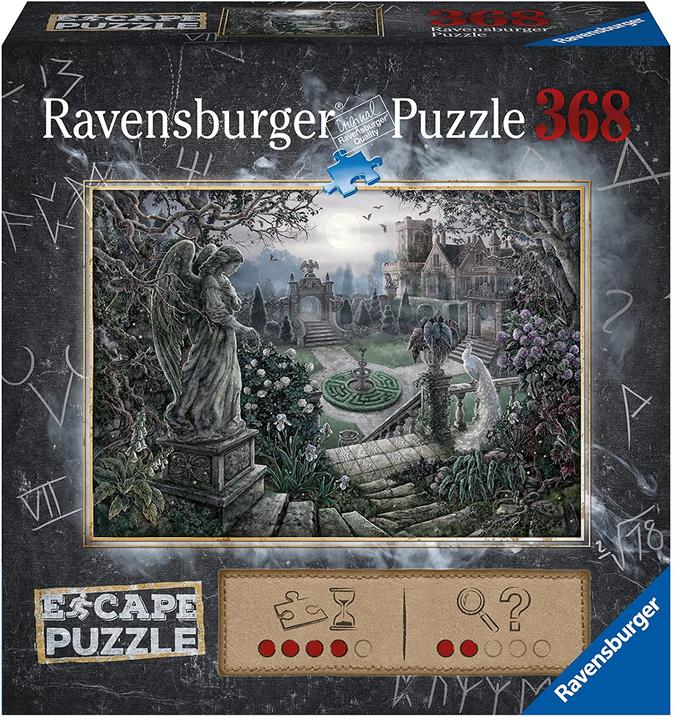 Actual product image Ravensburger Puzzle ESCAPE English Garden (368 pieces)
