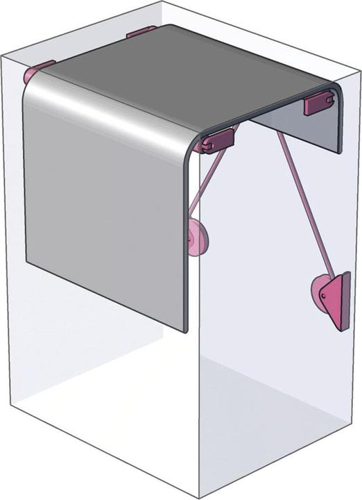 Actual product image Rehau C8 counterbalance mechanism for vertical operation (1 pcs.)