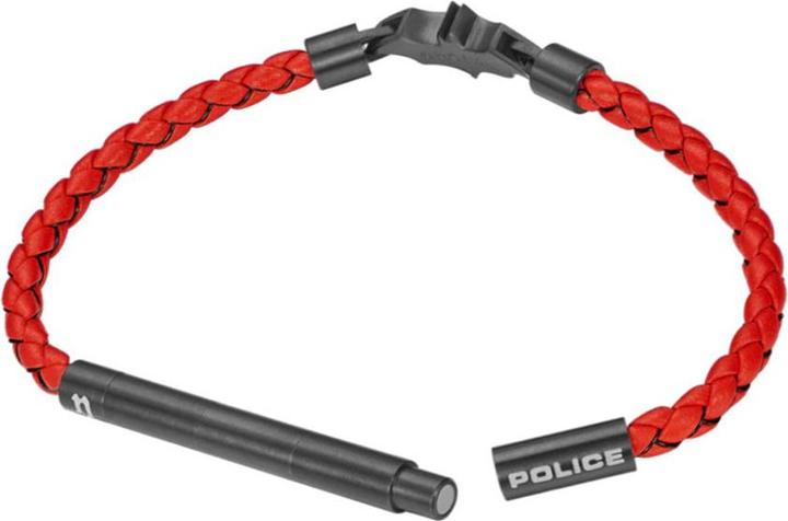 Immagine prodotto Police Bracciale Batarang (21.50 cm, Cuoio, Acciaio inossidabile)
