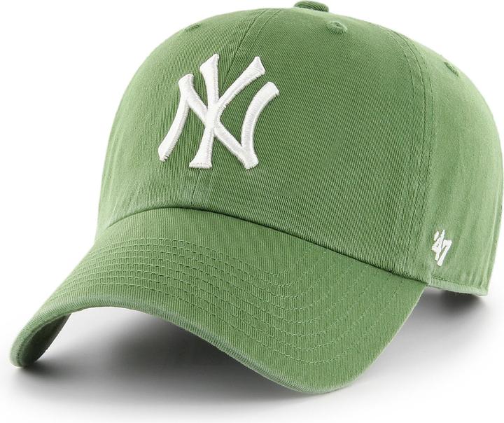 47 Brand Adjustable Cap - Clean Up New York Yankees Grün (One Size)