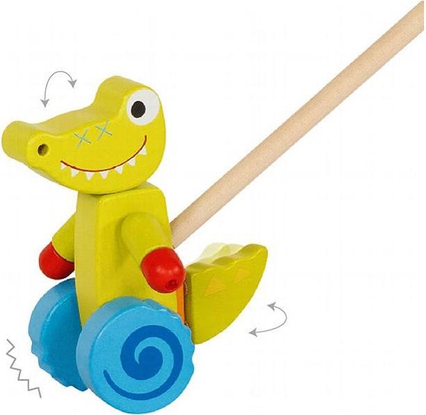 Produktbild Goki Schiebetier Krokodil
