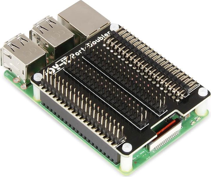 Actual product image Joy-it Raspberry Pi expansion board rb-port-doubler 2 B