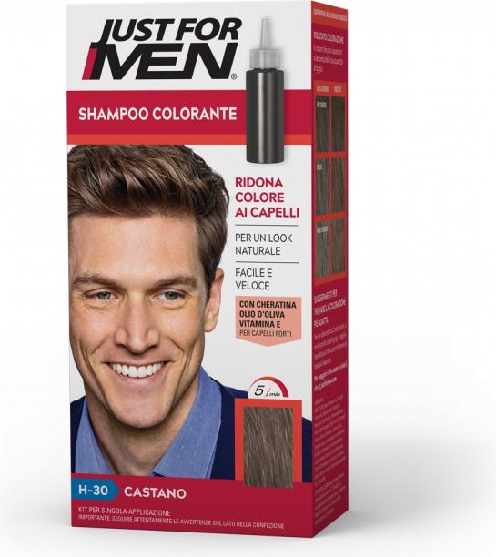 Produktbild Vari Just For Men Chestnut Color Shampoo for Men