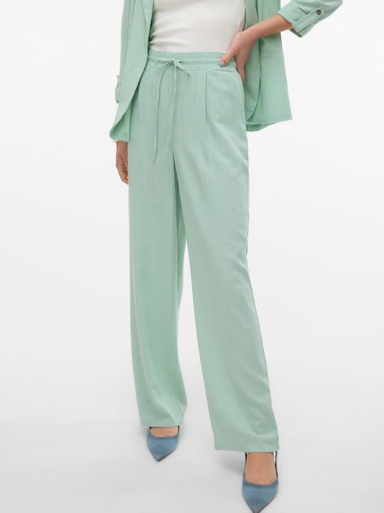 Image du produit Vero Moda VMJESMILO Pantalon à taille moyenne Pantalon à coupe large (S)