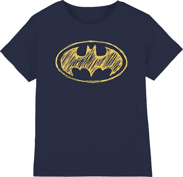 Actual product image Batman Boys Scratch Logo T-Shirt (104)