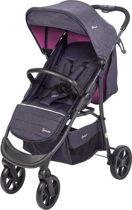 Actual product image BabyGo Style 3in1 - Combi pushchair - Roze