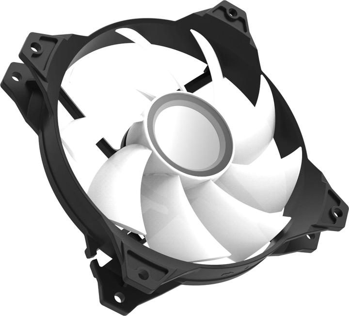 Actual product image Zalman ZM-IF120 Milky aRGB Fan infinity effect 1,200 RPM A 55.2CFM (120 mm, 1 x)