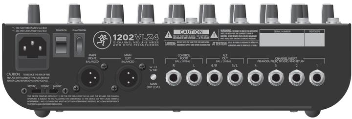 Produktbild Mackie 1202VLZ4 DJ-Mixer