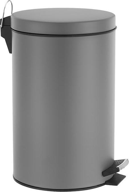 Produktbild Perel Pedal bin - 14 l - Metal gris (14 l)
