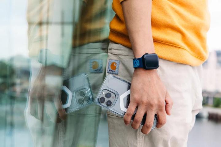 Immagine prodotto UAG Cinturino civile - Apple Watch Ultra/42/44/45mm - drappo d'oliva- (Silicone)