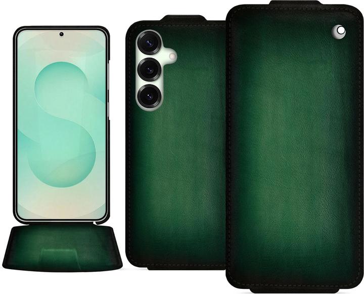 Noreve Lederschutzhülle vertikal (Samsung Galaxy S25+)