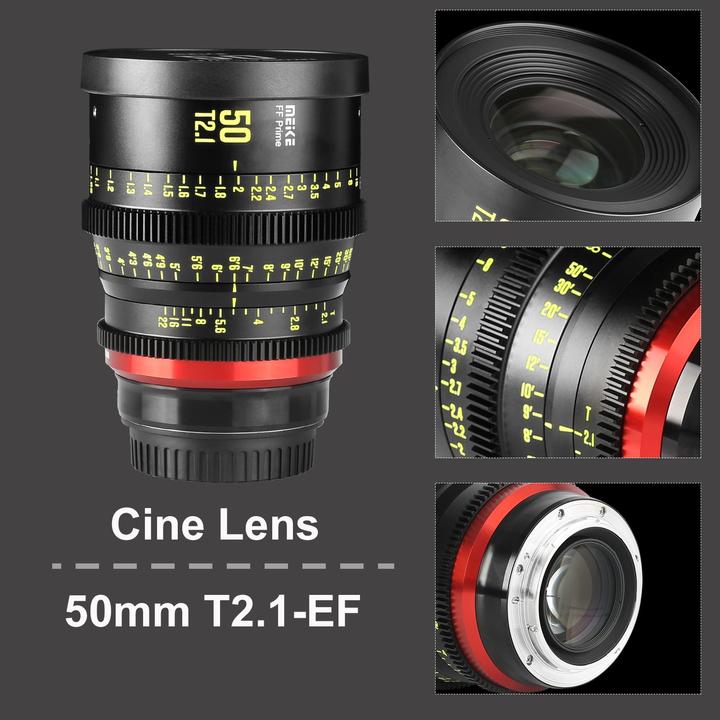 Produktbild Meike 50 mm T2.1 FF (Canon EF, Vollformat)