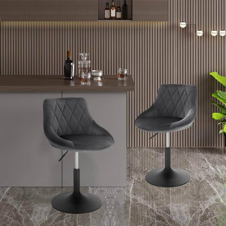 Immagine prodotto Woltu Set di 2 sgabelli da bar