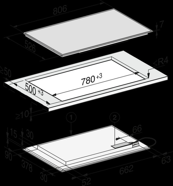 Produktbild Miele KM 7575 FR 11153230