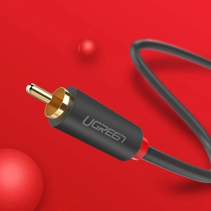 Produktbild Ugreen AV104 2x RCA (Cinch) to 2x RCA (Cinch) Cable 1m (black) (1 m, Cinch)