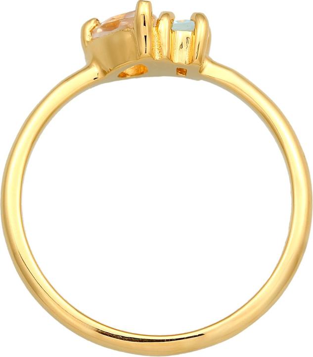 Immagine prodotto Elli Anello PREMIUM Goccia di Topazio Elegante Argento 925 (52, 925 Argento)