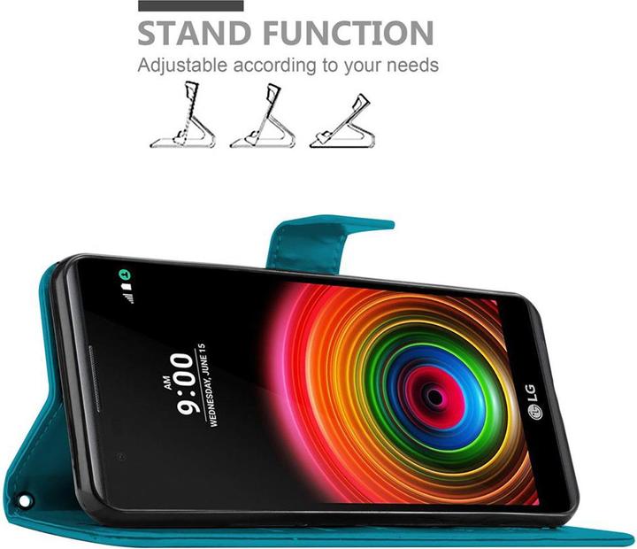Immagine prodotto Cadorabo Copertina del libro di fiori (LG X Power)