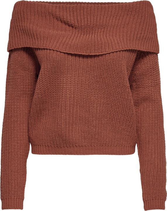 JdY Schulterfreier Strickpullover (L)