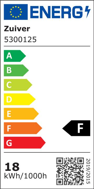 Label énergétique Zuiver Prime (900 lm)