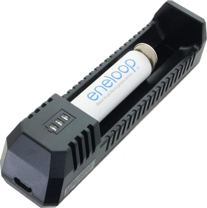 Actual product image Nitecore USB Lader UI1 (1 pcs., 14500, 16340, 18650, Chargers without battery)