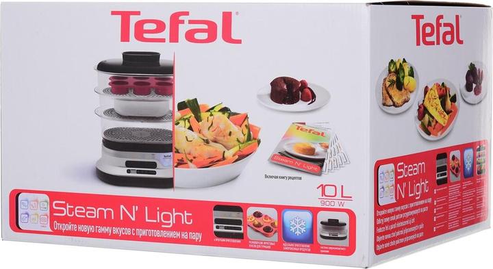 Actual product image Tefal Steam n Light VC300830 Steamer 3 Basket/Baskets Freestanding