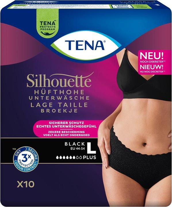 Essity Tena Silhouette Plus Bla L (10 x, Large)