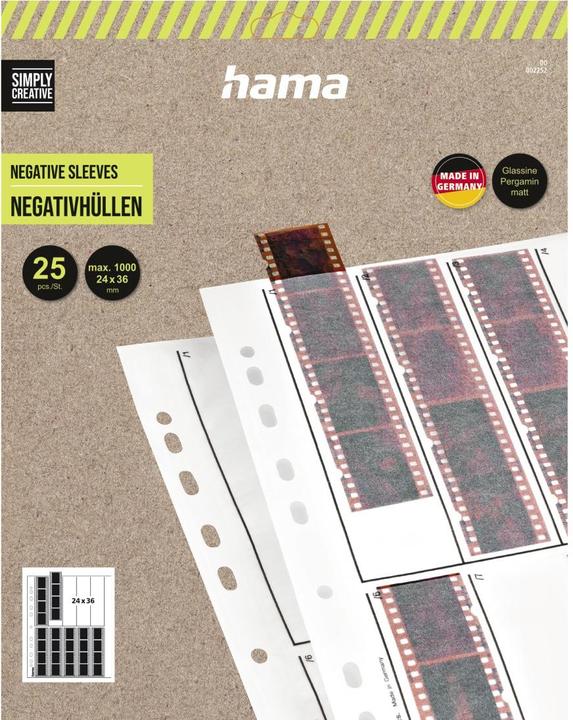 Actual product image Hama Negative envelopes (31.5 x 25 cm, 25 x)