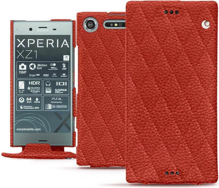 Noreve Lederschutzhülle vertikal (Sony Xperia XZ1)