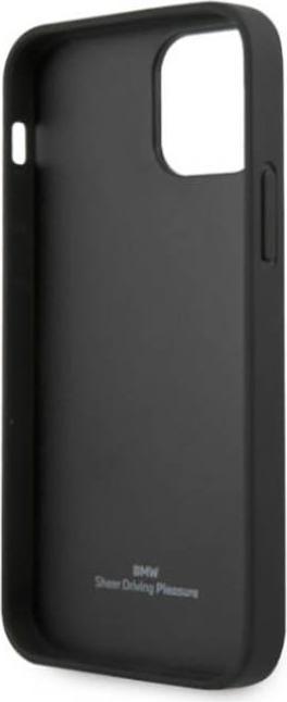 Image du produit BMW Étui BMHCP12MRSCSK iPhone 12/12 Pro 6,1" czarny/black hardcase Leather Perforate Sides (Apple iPhone 12)